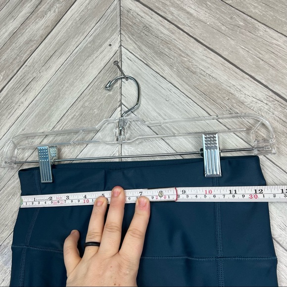 Sweaty Betty High Shine rise waist full Length leggings Teal Blue new S small - Picture 5 of 10